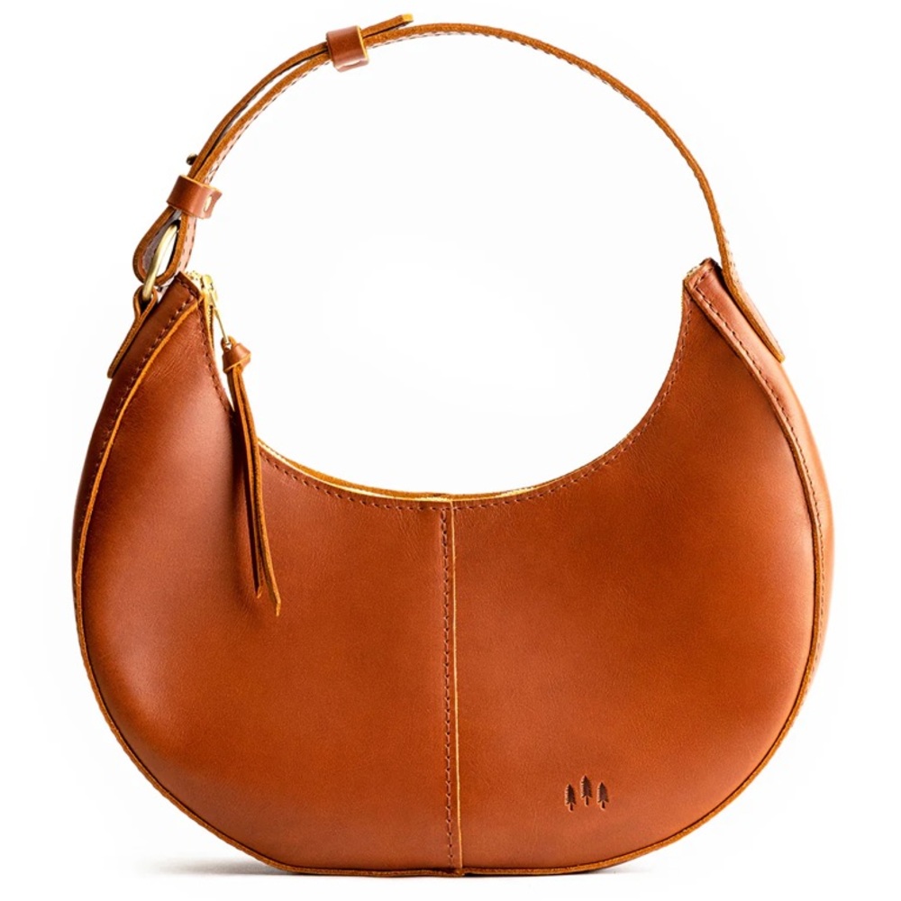 Portland Leather - 'ALMOST PERFECT' NORA SHOULDER BAG in Honey
